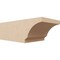 Ekena Millwork 6in. W x 4in. H x 12in. L Moab Woodgrain TimberThane Rafter Tail, Primed Tan RFTUR06X04X12MOARCPR - alternate 1